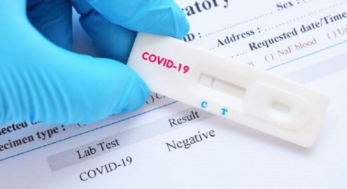 coronavirus test