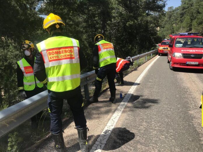 accidente cuenca bomberos