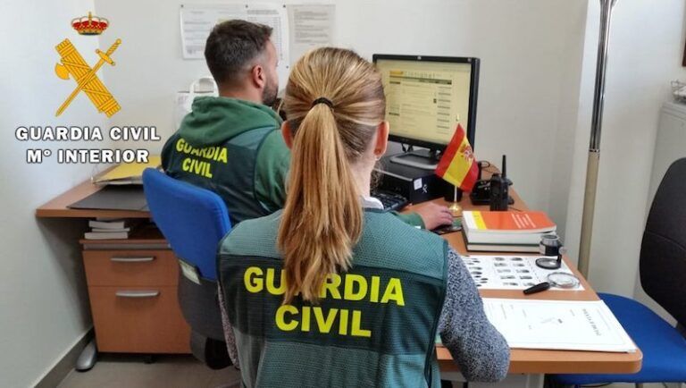 guardia civil estafa