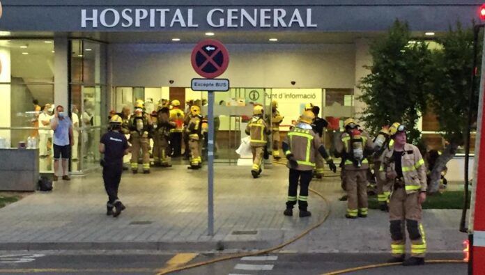 incendio hospital de sant boi