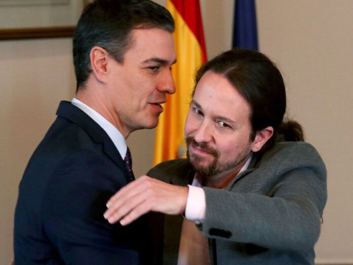 Pedro Sanchez Pablo Iglesias