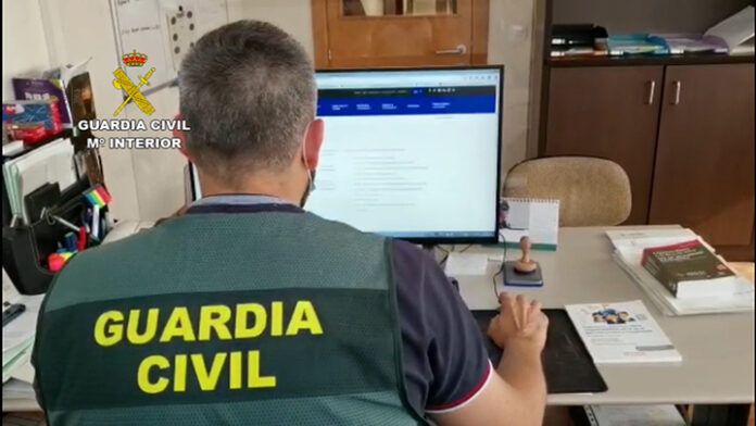 guardia civil ordenador