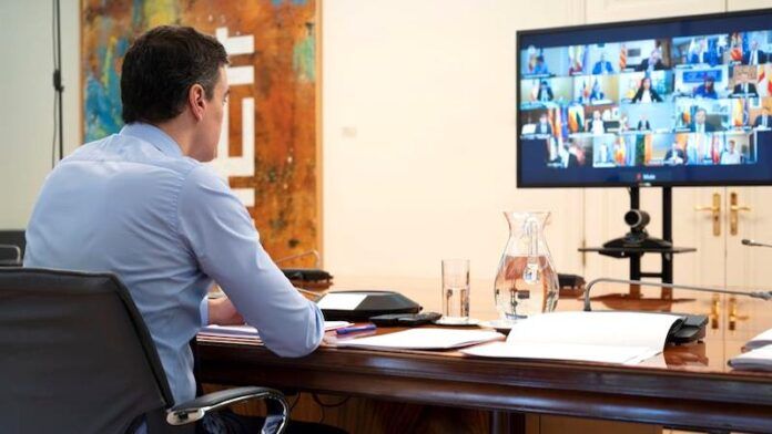 pedro sanchez videoconferencia presidentes autonomicos