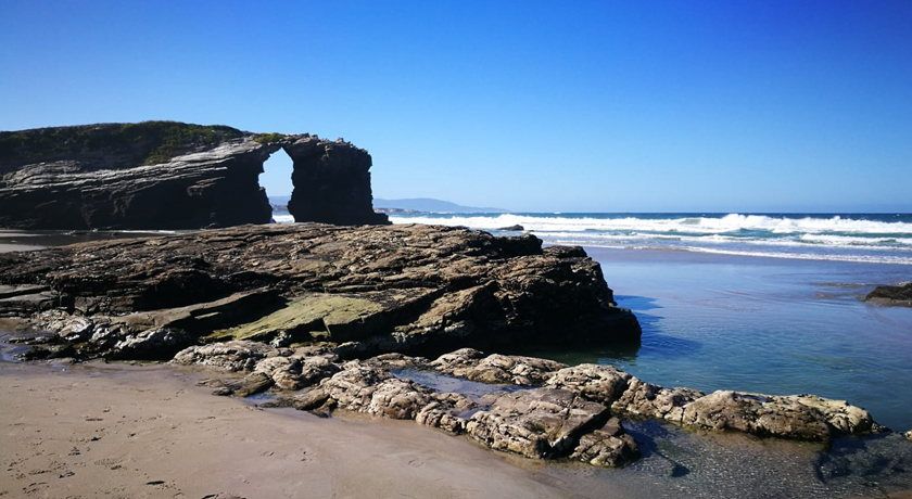 playa catedrales