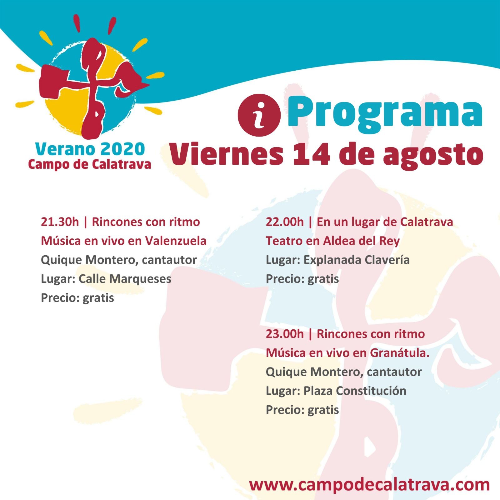 PROGRAMA 14 agosto