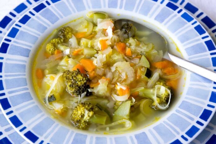 sopa de verduras