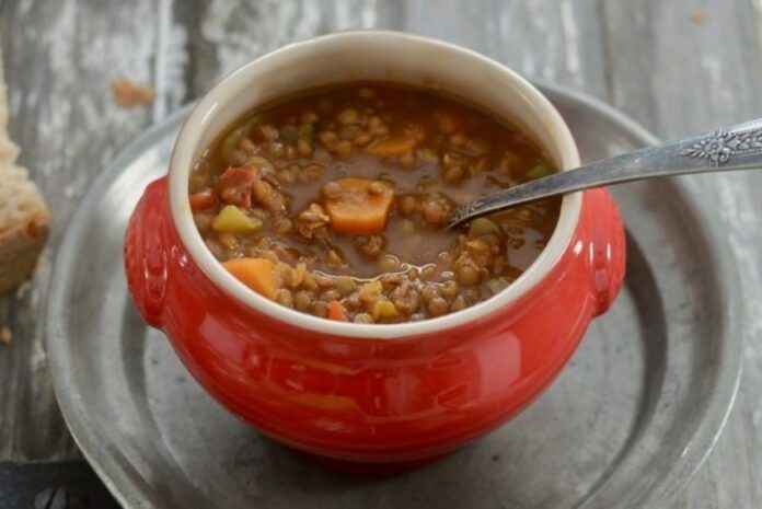 lentejas con verduras