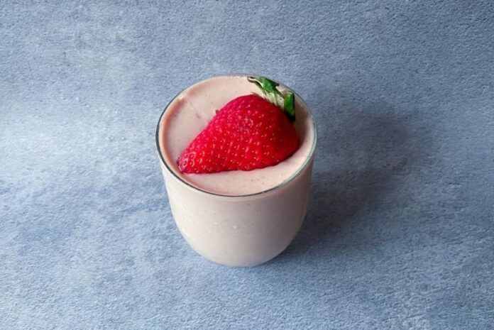 mousse de fresa