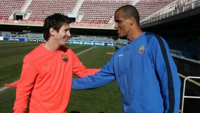 rivaldo con messi