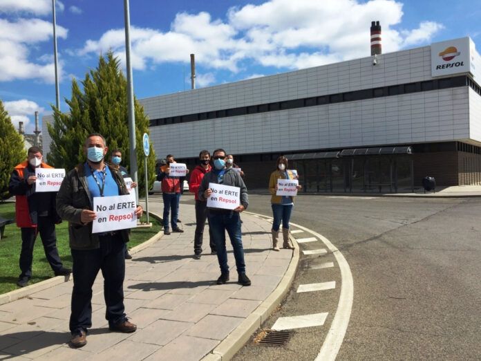 manifestacion erte repsol puertollano