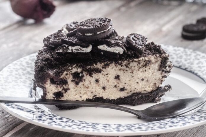 tarta de oreo lista para degustar