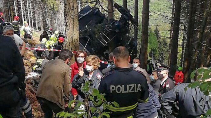 accidente teleferioc italia