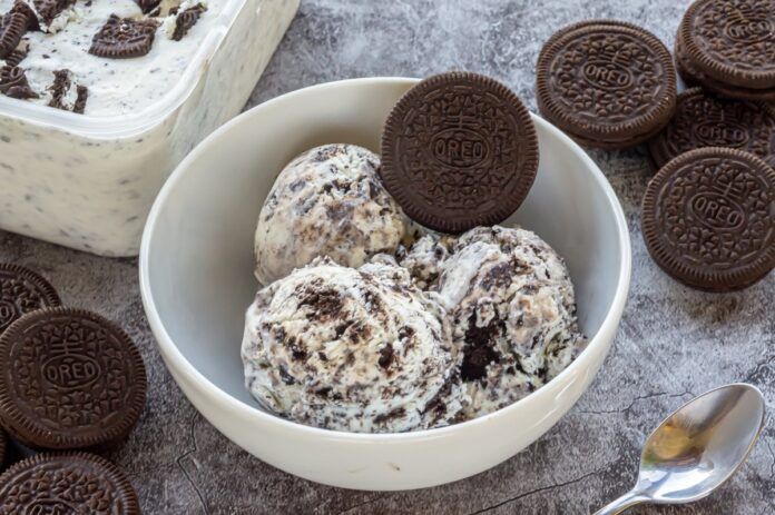 helado de oreo