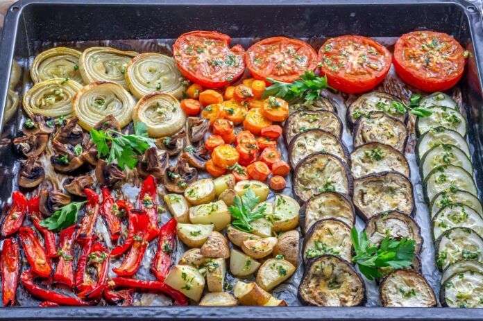 verduras al horno