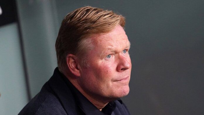 ronald koeman entrenador del fc barcelona