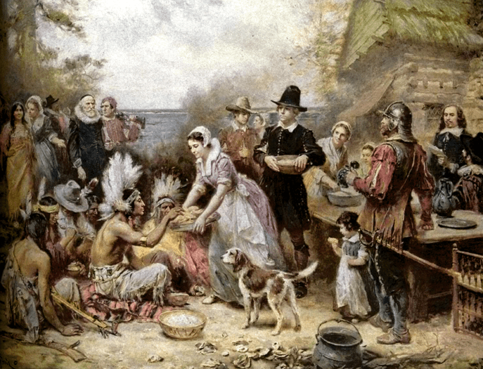 The First Thanksgiving Jean Louis Gerome Ferris