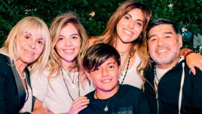 diego maradona familia herencia muerte