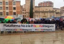 manifestacion policias y guardia civil