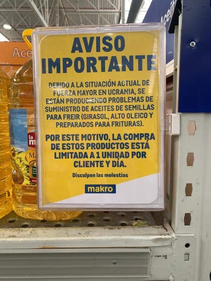 MAKRO FALTA ACEITE