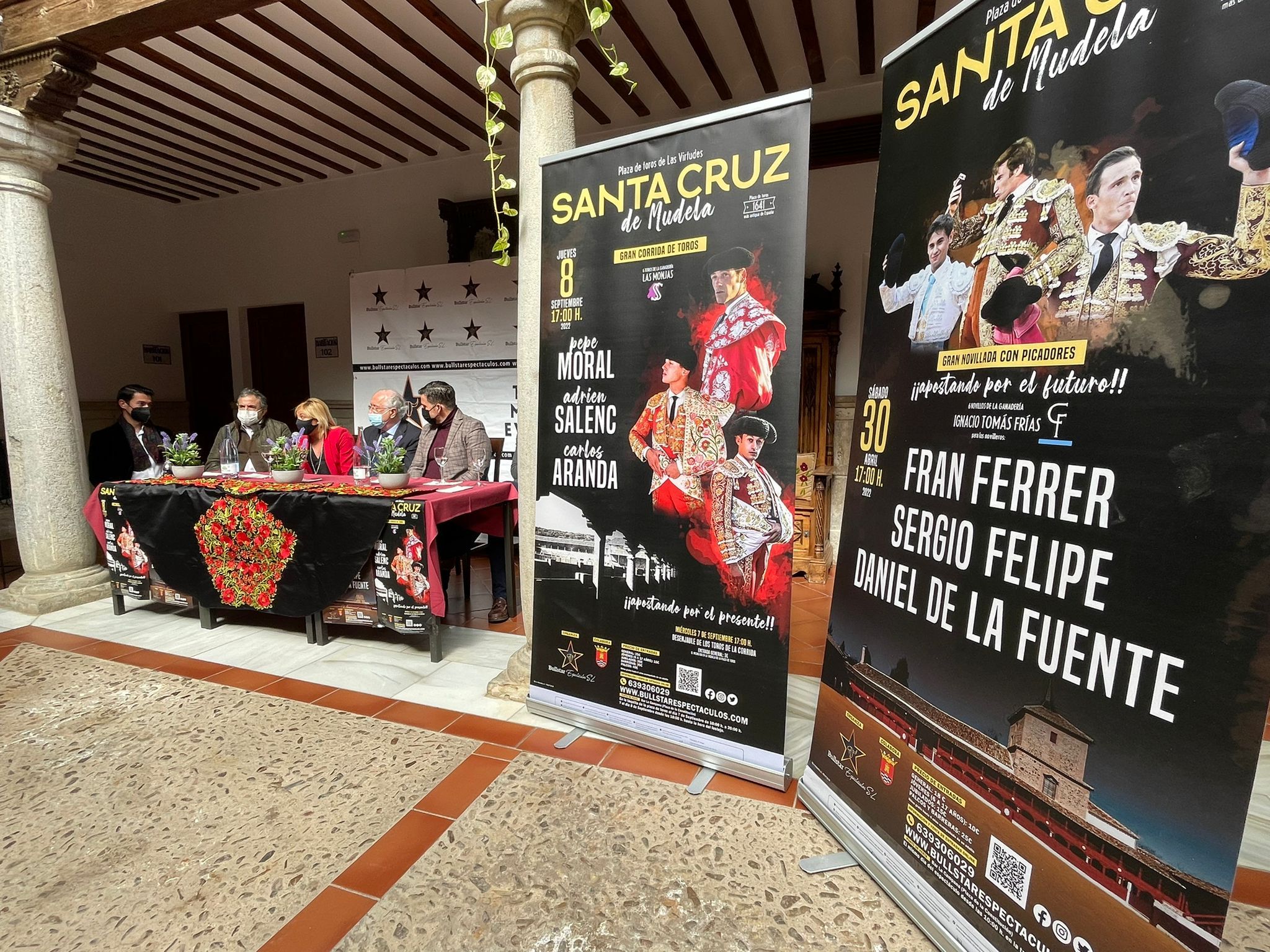 Presentacion de los carteles taurinos de Santa Cruz de Mudela 2