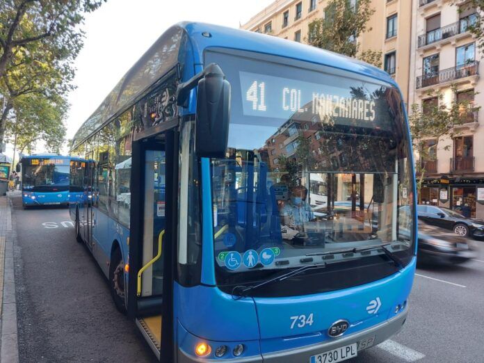 emt autobuses madrid