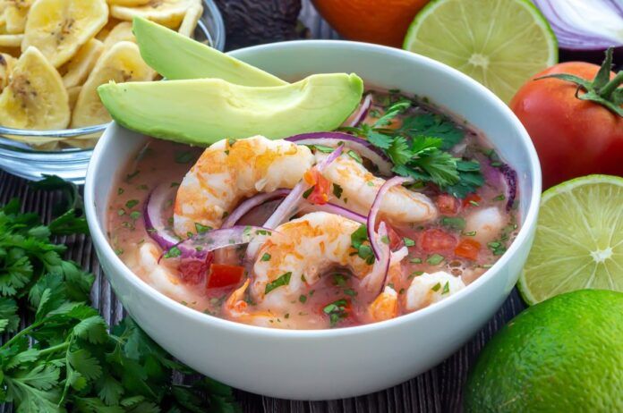 ceviche de camaron