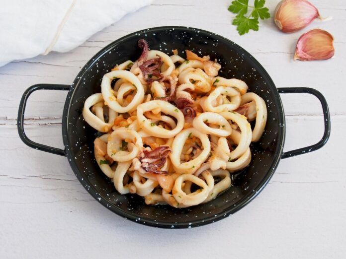 calamares al ajillo alternativa