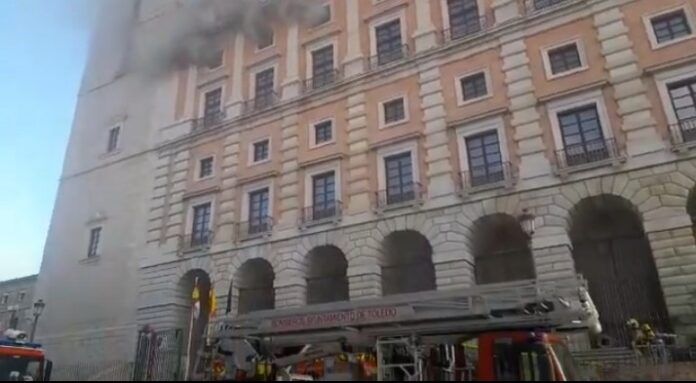 incendio alcazar toledo