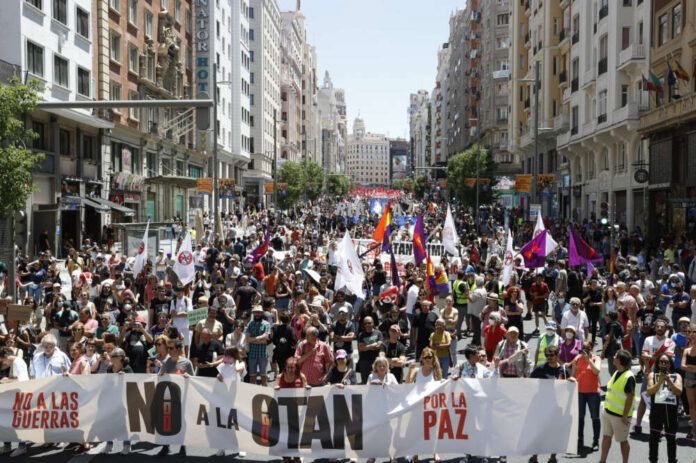 manifestacion otan madrid