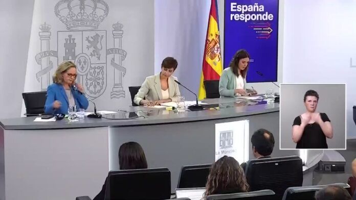 rueda de prensa rodriguez montero consejo ministros