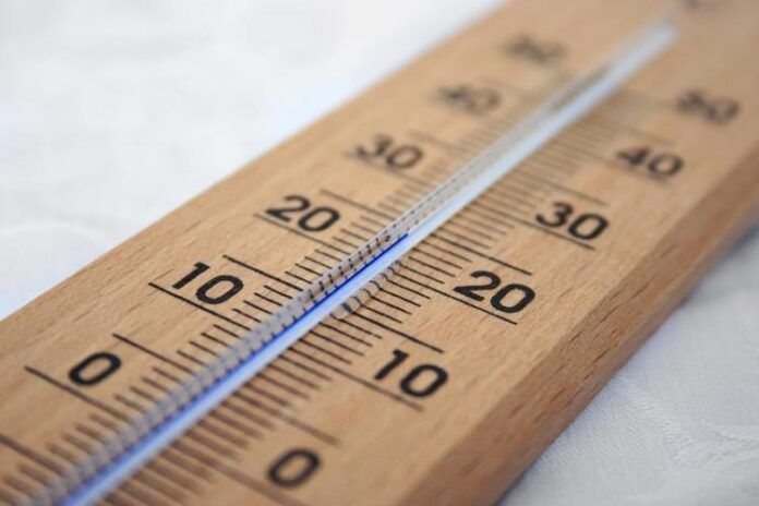 termometro baja temperatura calor frio clima tiempo