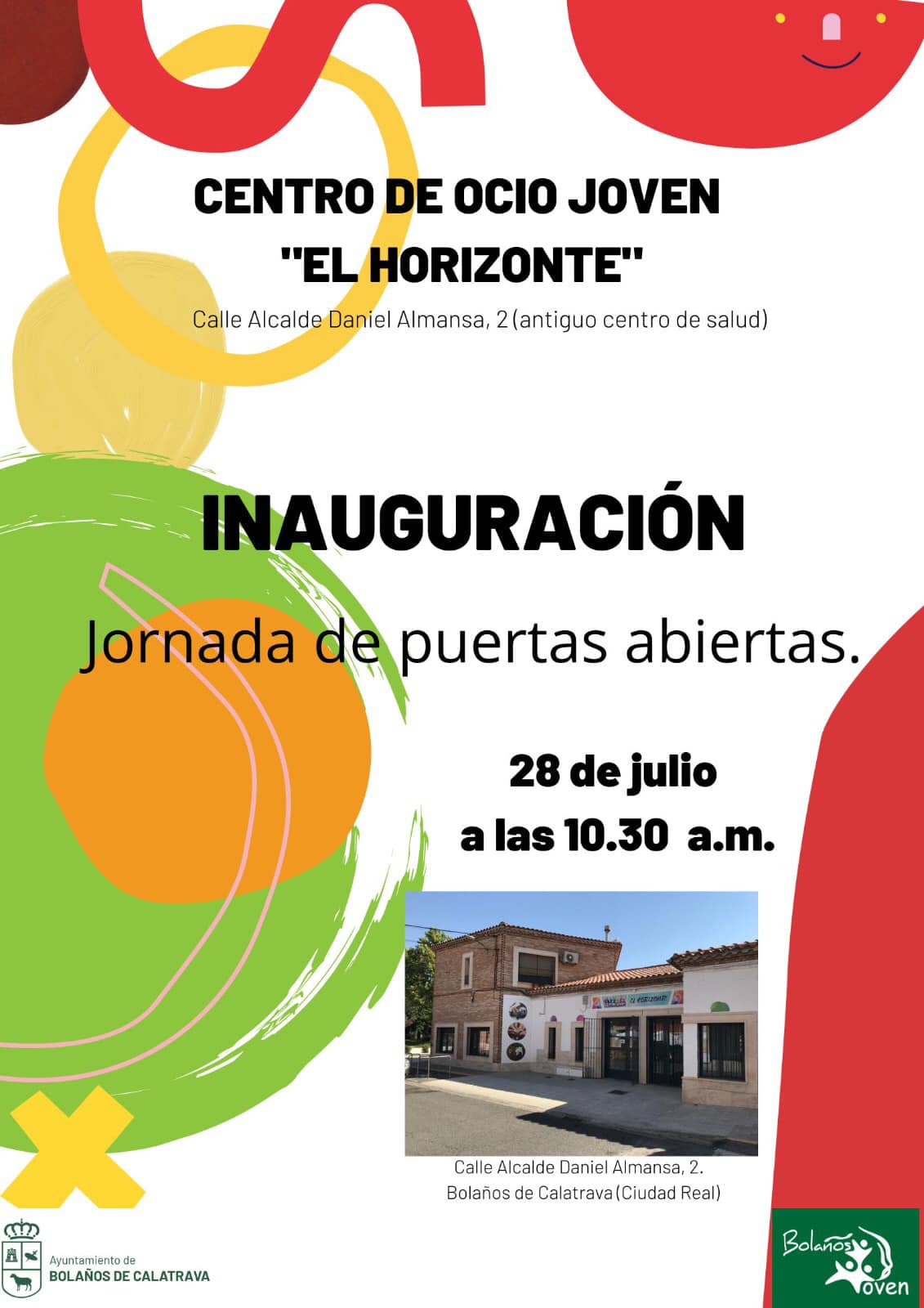 Inauguracion Centro de Ocio Joven El Horizonte. Bolanos de Cva. 2022