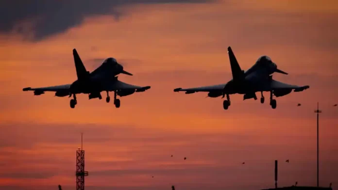 eurofighter avion caza guerra