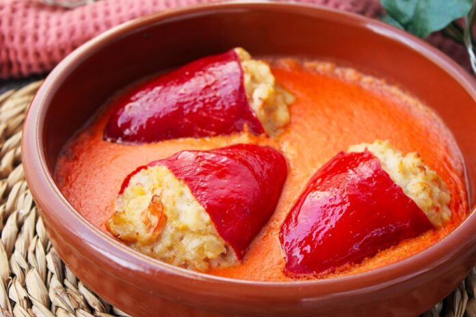 pimientos del piquillo rellenos de langostinos