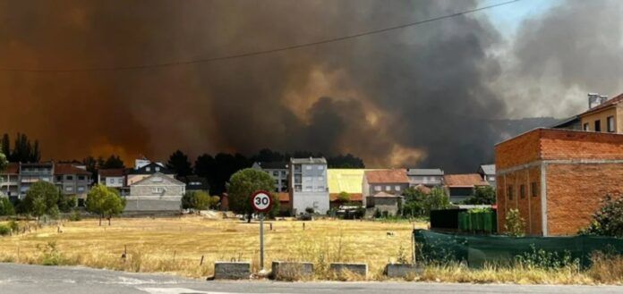 incendio forestal verin galicia