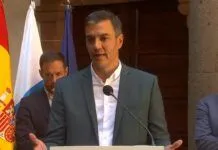 pedro sanchez sin corbata cabildo canarias