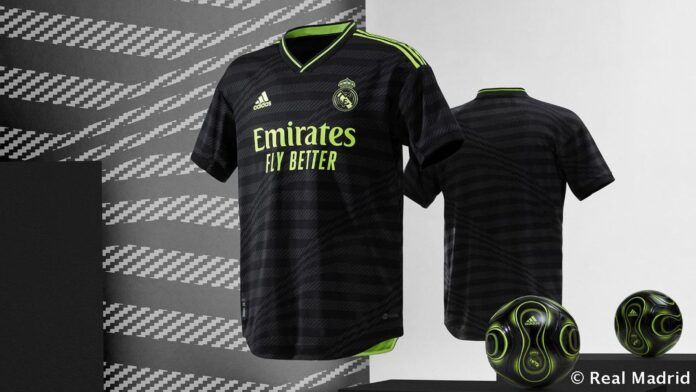 tercera equipacion real madrid 2022