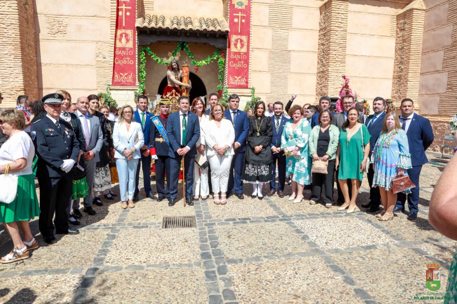 Corporacion Municipal Procesion de las Alabardas. Bolanos de Cva. 2022