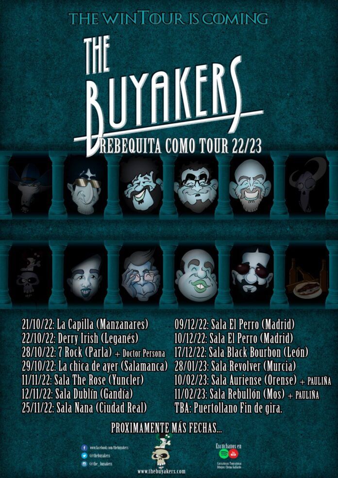 REBEQUITA COMO TOUR 22 23 the buyakers