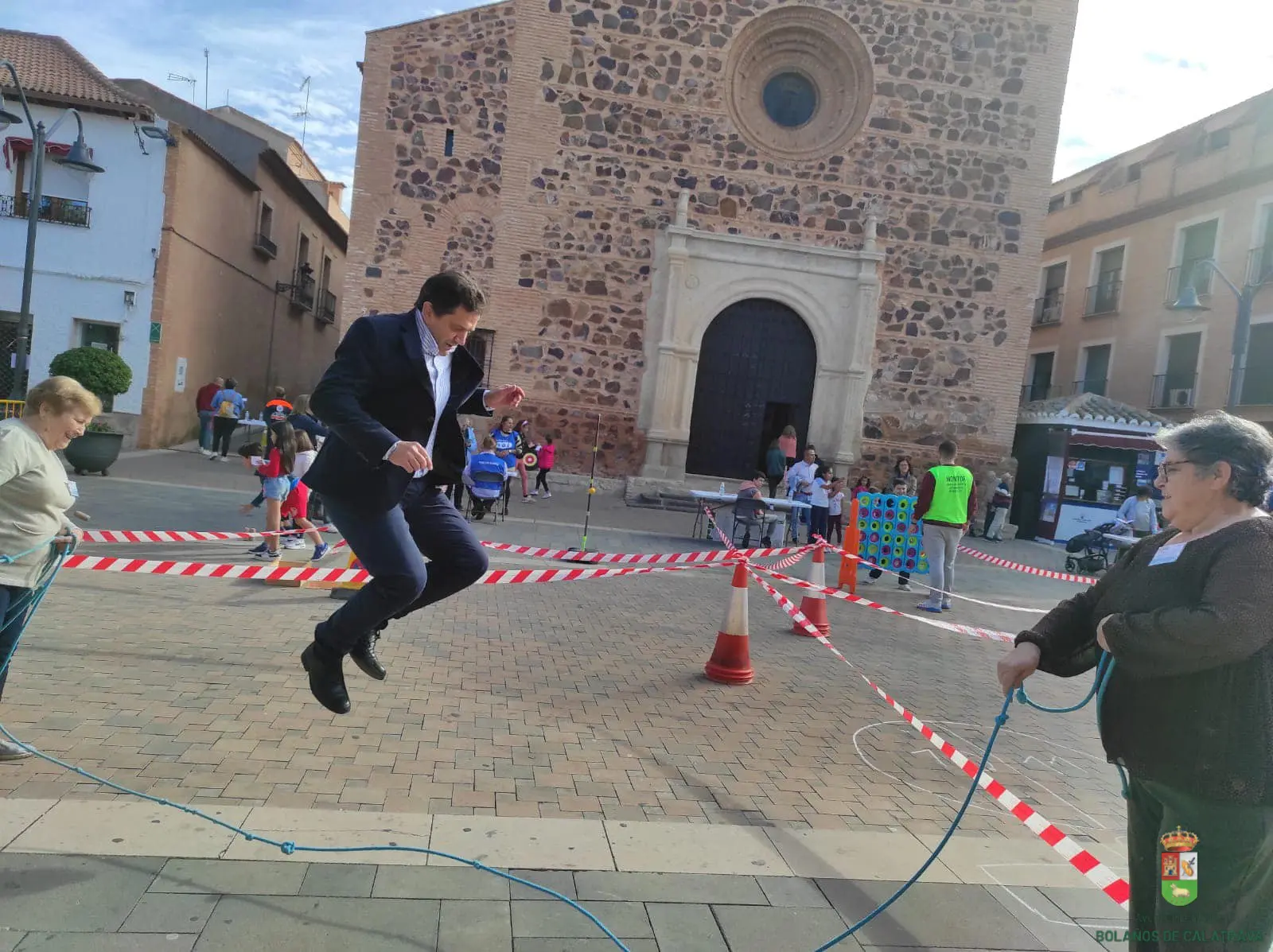 Alcalde de Bolanos Miguel Angel Valverde en La Plaza es tuya. Bolanos de Cva. 2022
