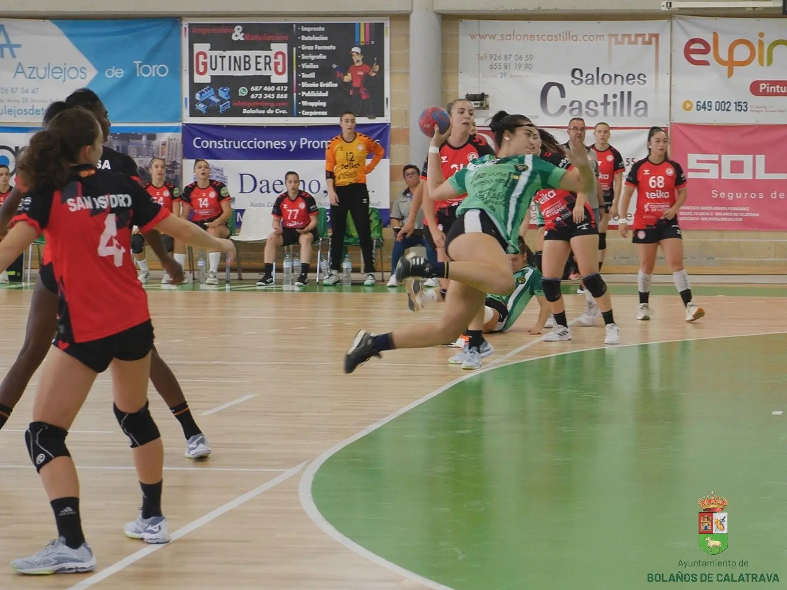 Partido Copa de la Reina. Bolanos de Cva. 2022 1