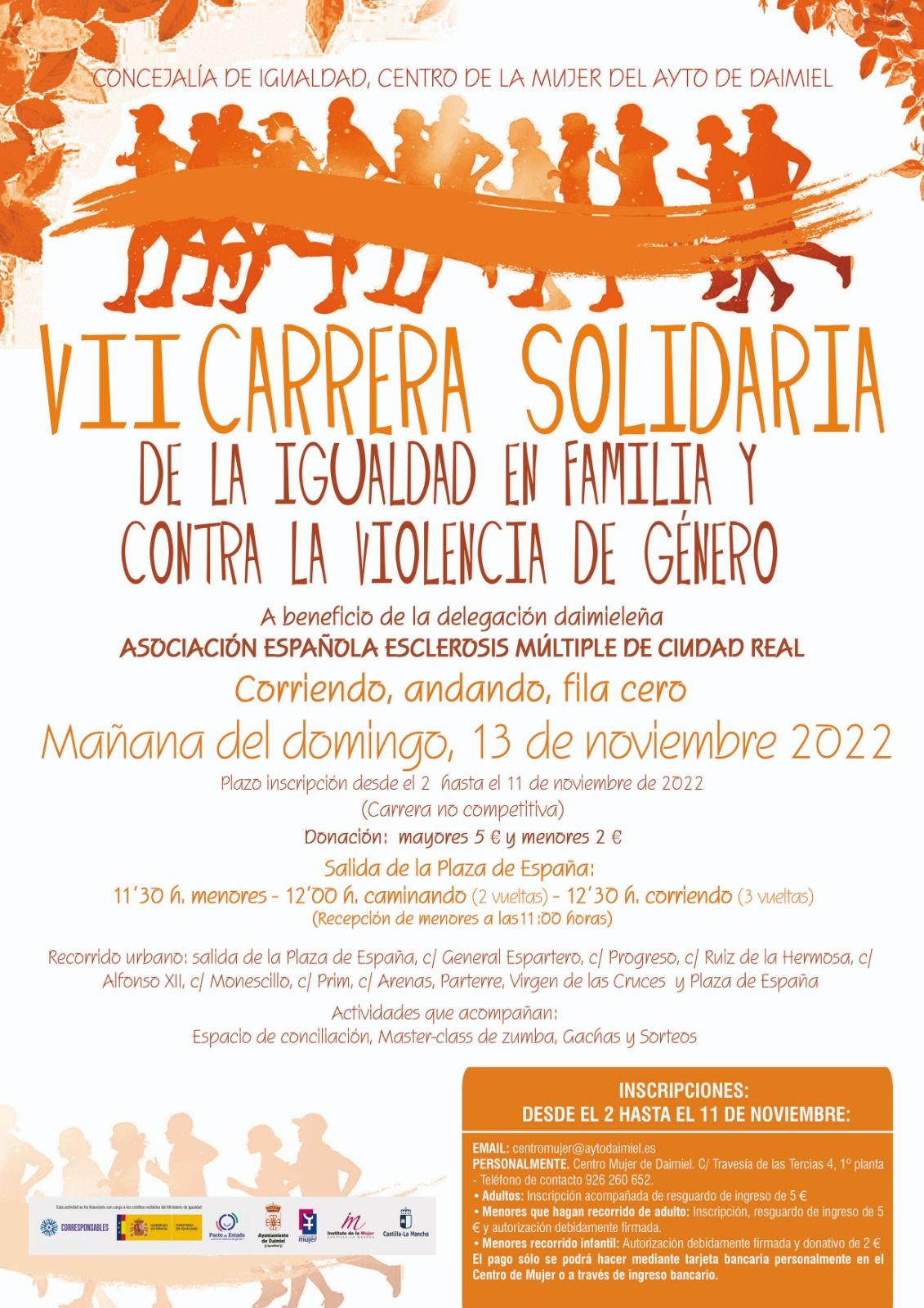 cartel carrera solidaria