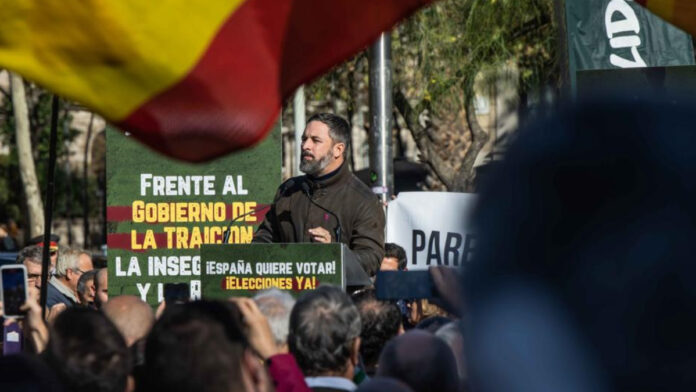 Santiago Abascal en Barcelona