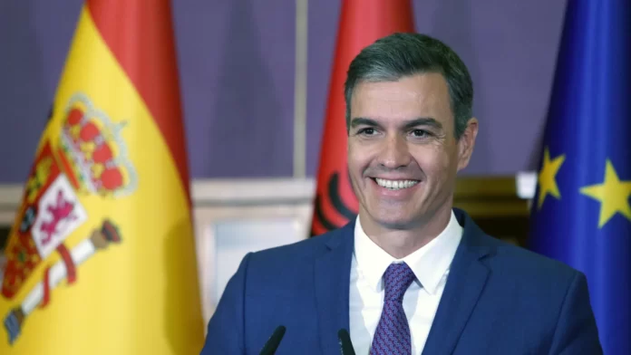 pedro sanchez visita albania