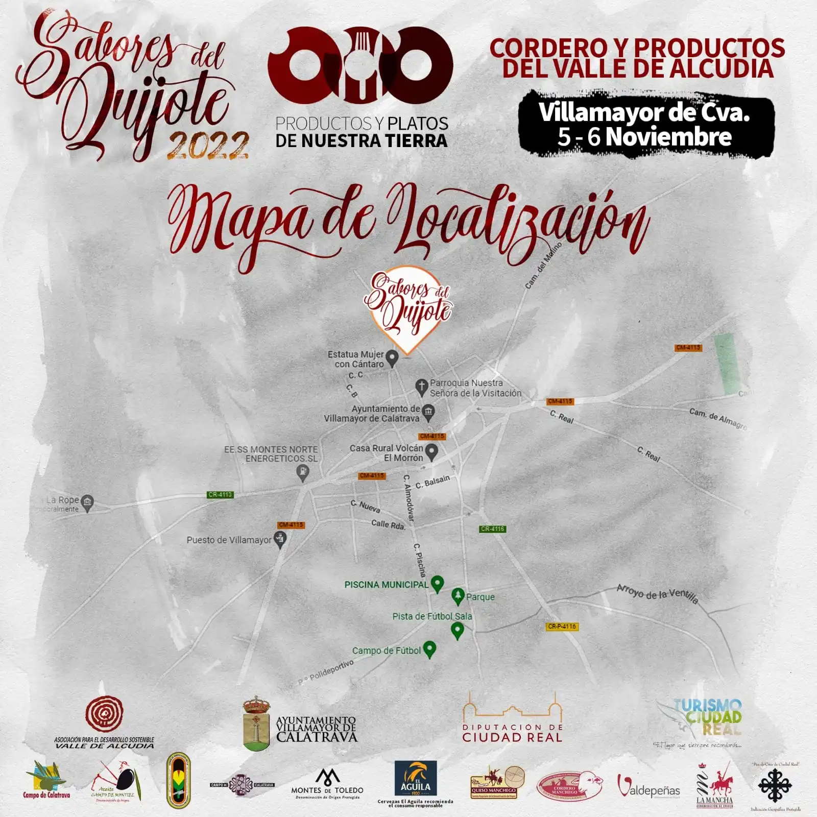 CLM: Este fin de semana, 5 y 6 de noviembre, llegan los "Sabores del Quijote" a Villamayor de Calatrava 1 saboresvillamayor3