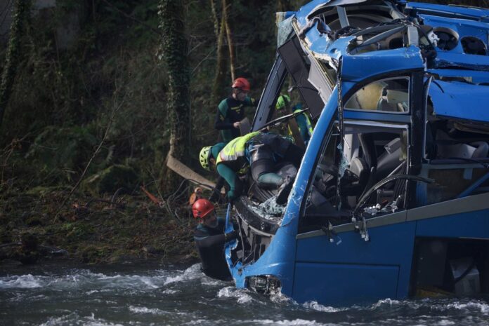 autobus accidente