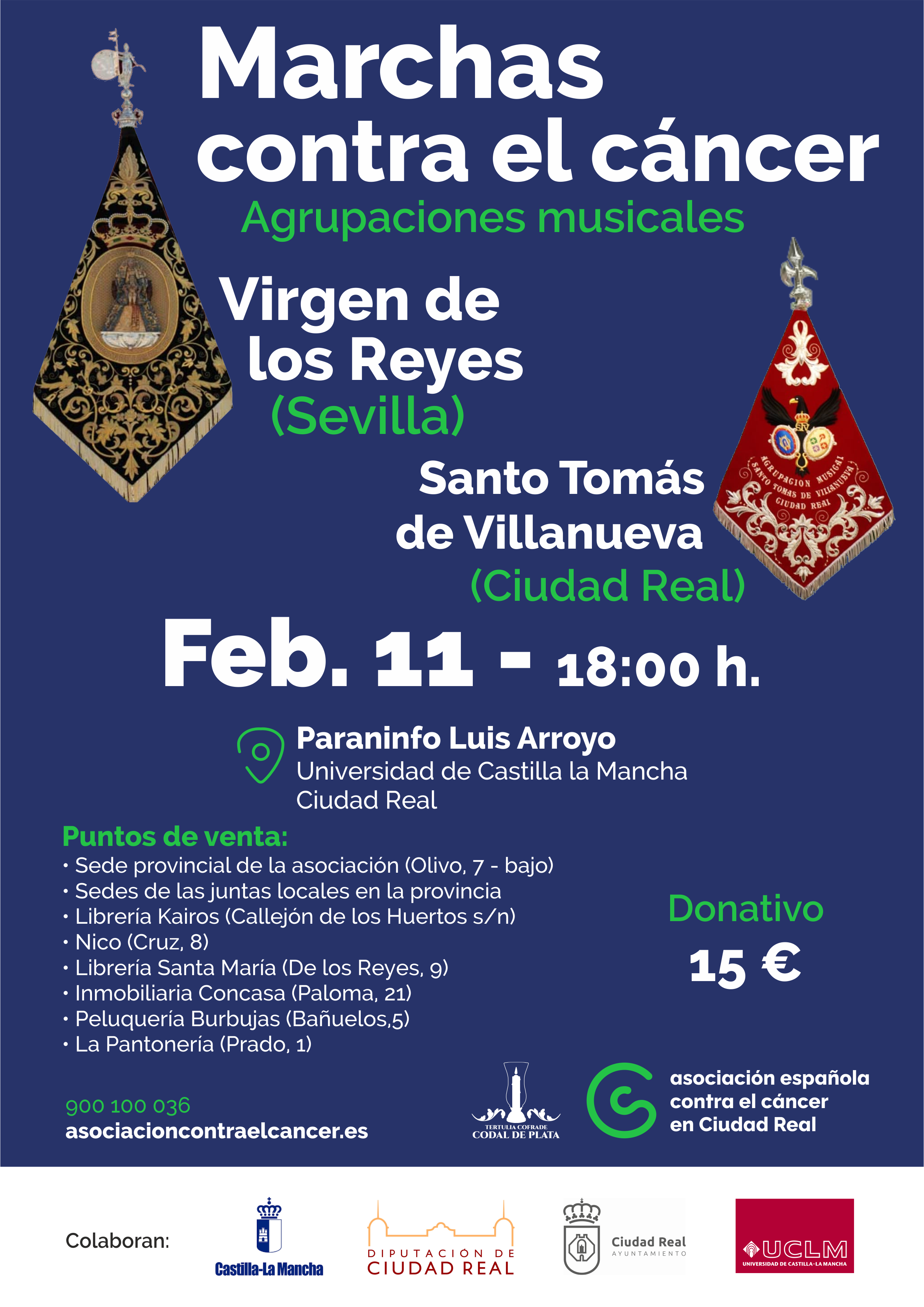 Cartel concierto Ciudad Real