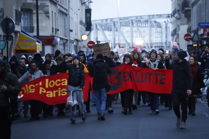 FRANCE PENSIONS PROTEST