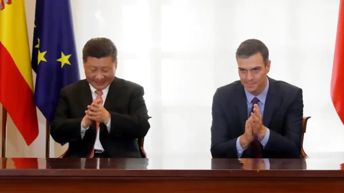 pedro sanchez xi jinping