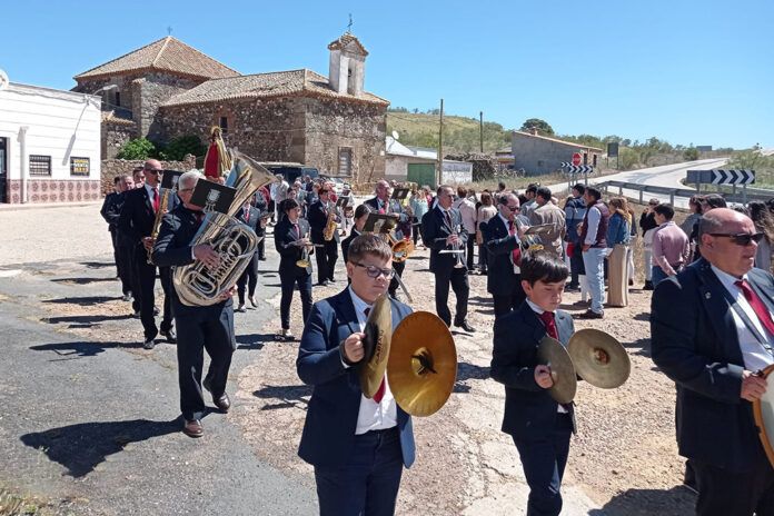 Acompanamiento musical durante el desfile procesional